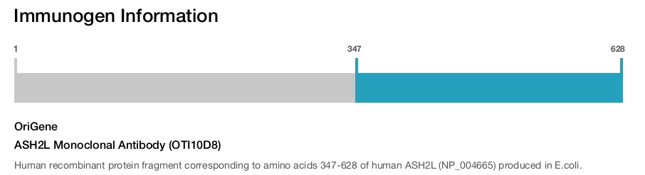 ASH2L Monoclonal Antibody (OTI10D8)
