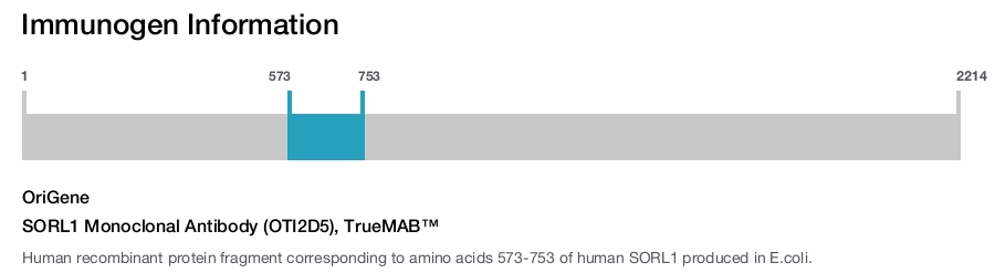 SORL1 Monoclonal Antibody (OTI2D5), TrueMAB&trade;
