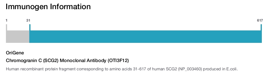 Chromogranin C (SCG2) Monoclonal Antibody (OTI3F12)