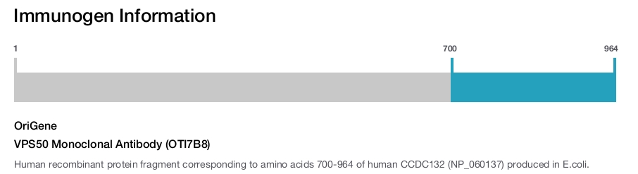 VPS50 Monoclonal Antibody (OTI7B8)