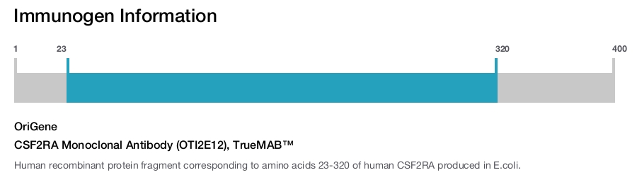 CSF2RA Monoclonal Antibody (OTI2E12), TrueMAB&trade;