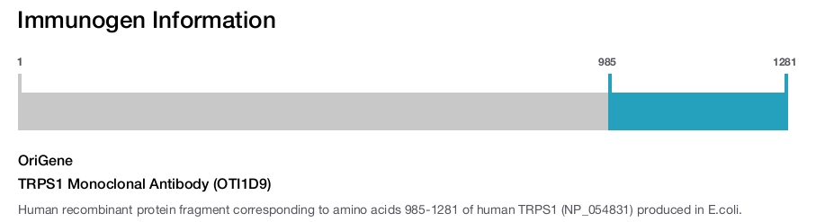 TRPS1 Monoclonal Antibody (OTI1D9)