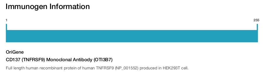 CD137 (TNFRSF9) Monoclonal Antibody (OTI3B7)