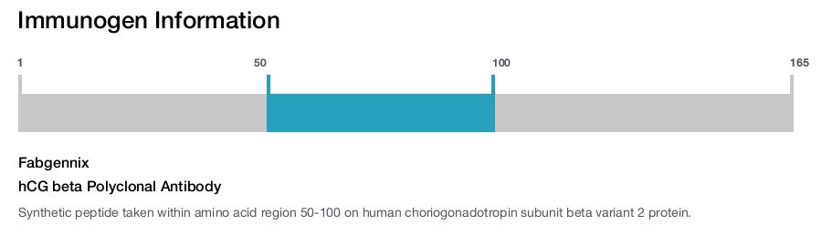 hCG beta Polyclonal Antibody