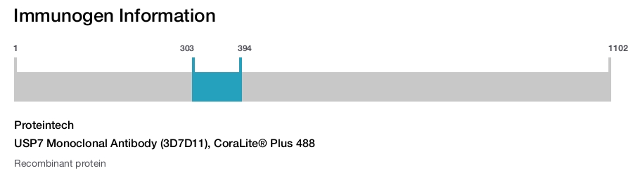 USP7 Monoclonal Antibody (3D7D11), CoraLite&reg; Plus 488
