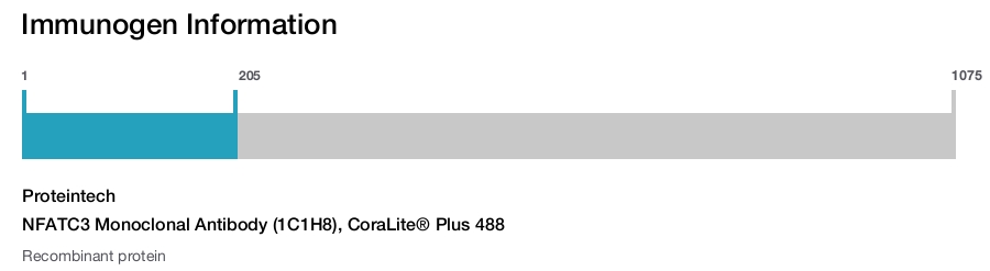NFATC3 Monoclonal Antibody (1C1H8), CoraLite&reg; Plus 488