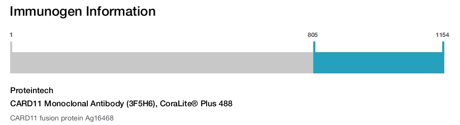 CARD11 Monoclonal Antibody (3F5H6), CoraLite&reg; Plus 488