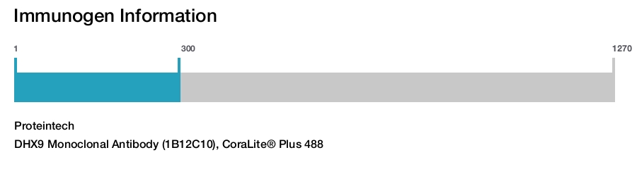 DHX9 Monoclonal Antibody (1B12C10), CoraLite&reg; Plus 488