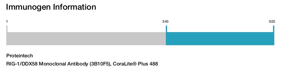 RIG-1/DDX58 Monoclonal Antibody (3B10F5), CoraLite&reg; Plus 488
