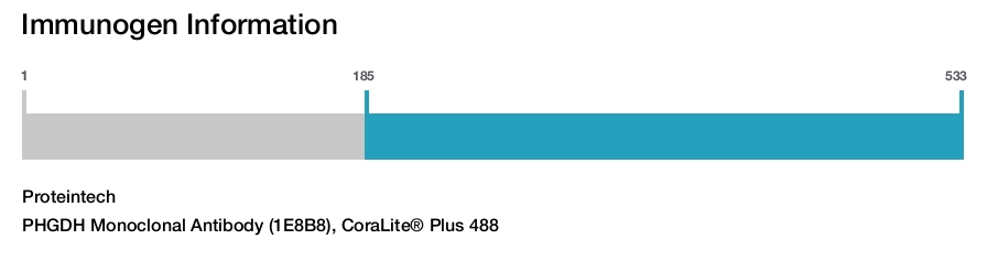PHGDH Monoclonal Antibody (1E8B8), CoraLite&reg; Plus 488