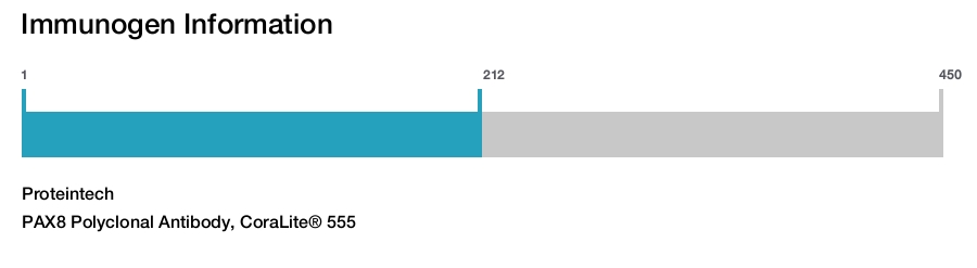 PAX8 Polyclonal Antibody, CoraLite&reg; 555