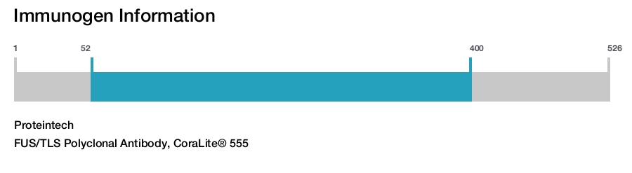 FUS/TLS Polyclonal Antibody, CoraLite&reg; 555