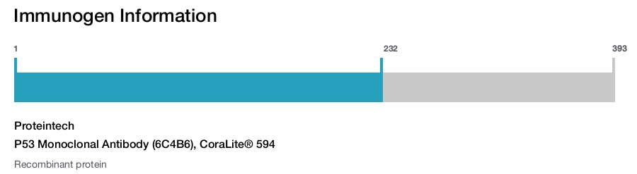 P53 Monoclonal Antibody (6C4B6), CoraLite&reg; 594