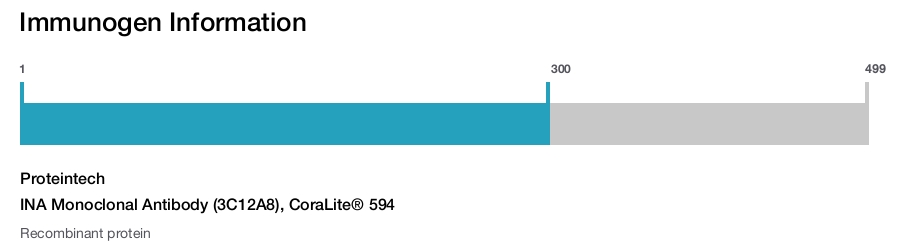 INA Monoclonal Antibody (3C12A8), CoraLite&reg; 594