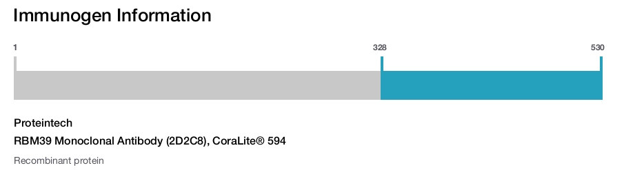 RBM39 Monoclonal Antibody (2D2C8), CoraLite&reg; 594