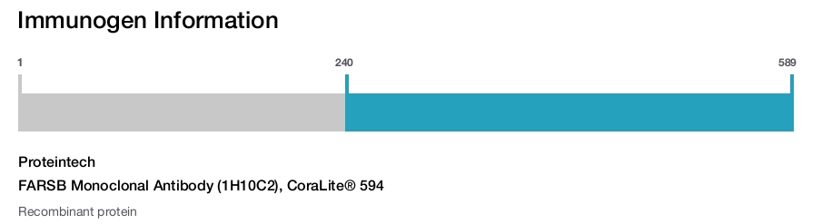 FARSB Monoclonal Antibody (1H10C2), CoraLite&reg; 594