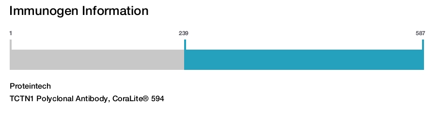 TCTN1 Polyclonal Antibody, CoraLite&reg; 594