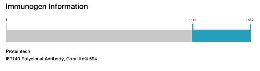 IFT140 Polyclonal Antibody, CoraLite&reg; 594