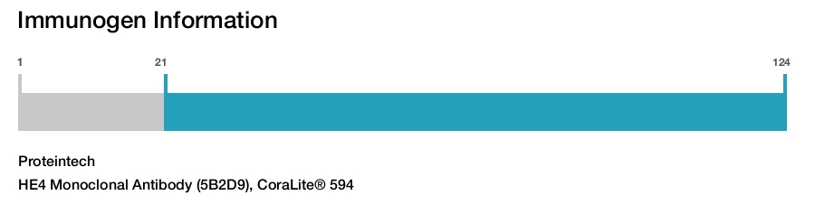 HE4 Monoclonal Antibody (5B2D9), CoraLite&reg; 594