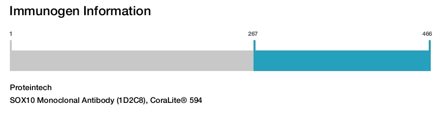 SOX10 Monoclonal Antibody (1D2C8), CoraLite&reg; 594