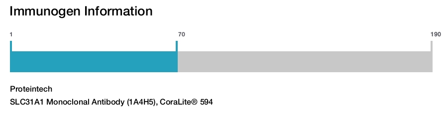 SLC31A1 Monoclonal Antibody (1A4H5), CoraLite&reg; 594