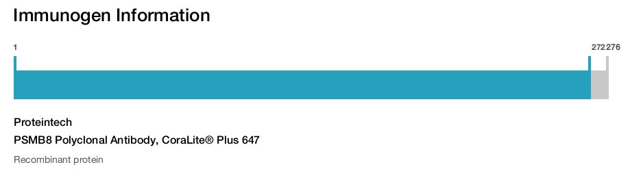 PSMB8 Polyclonal Antibody, CoraLite&reg; Plus 647