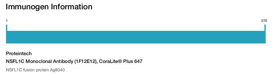 NSFL1C Monoclonal Antibody (1F12E12), CoraLite&reg; Plus 647