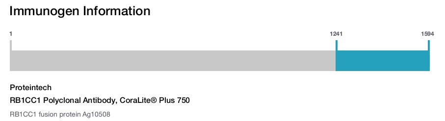 RB1CC1 Polyclonal Antibody, CoraLite&reg; Plus 750