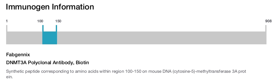 DNMT3A Polyclonal Antibody, Biotin