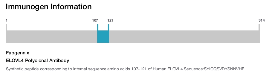 ELOVL4 Polyclonal Antibody