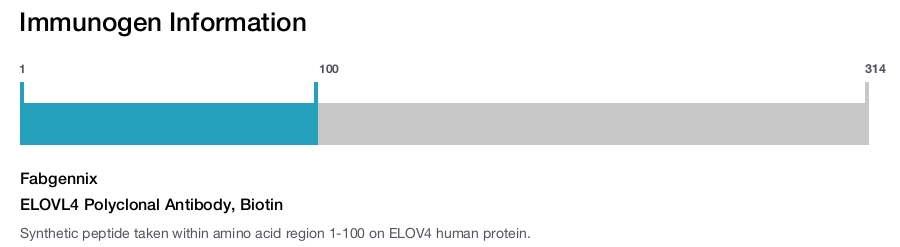 ELOVL4 Polyclonal Antibody, Biotin