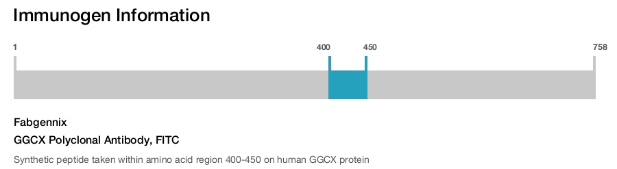 GGCX Polyclonal Antibody, FITC