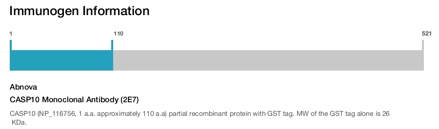CASP10 Monoclonal Antibody (2E7)