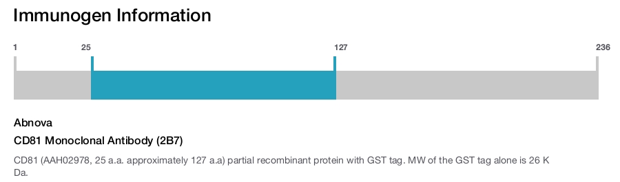 CD81 Monoclonal Antibody (2B7)