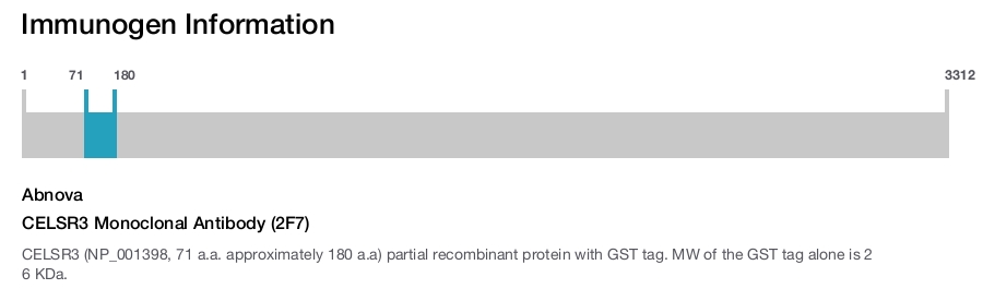 CELSR3 Monoclonal Antibody (2F7)