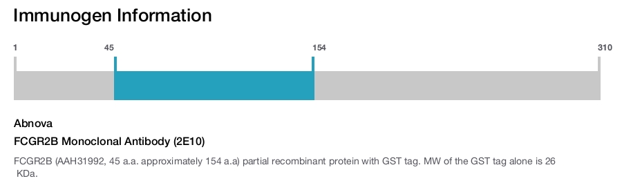 FCGR2B Monoclonal Antibody (2E10)