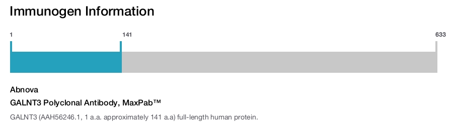 GALNT3 Polyclonal Antibody, MaxPab™
