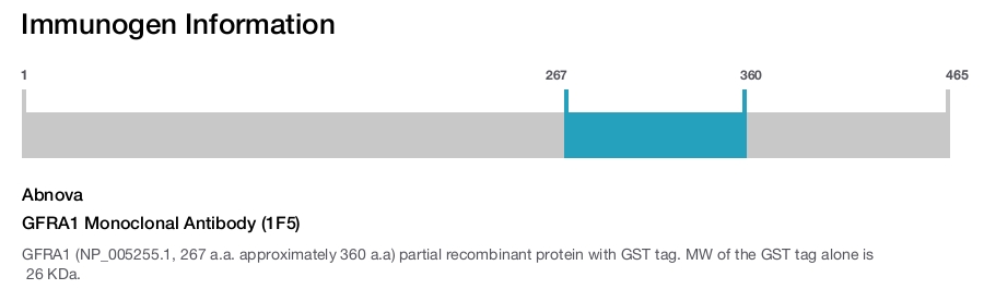 GFRA1 Monoclonal Antibody (1F5)