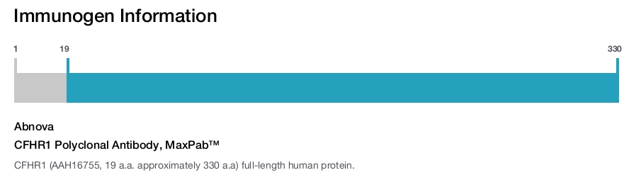 CFHR1 Polyclonal Antibody, MaxPab™