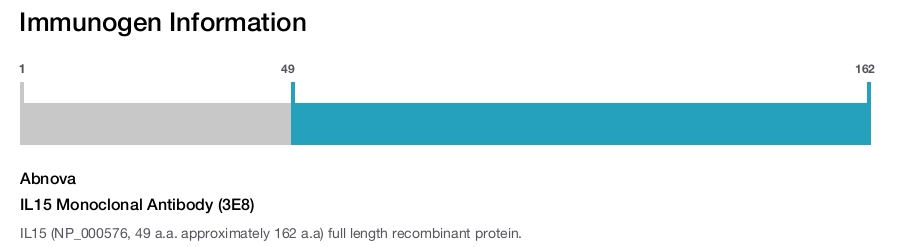 IL15 Monoclonal Antibody (3E8)