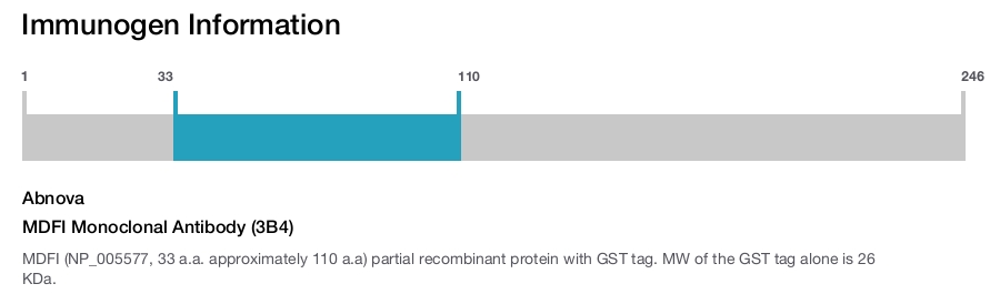 MDFI Monoclonal Antibody (3B4)
