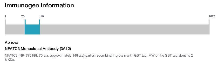 NFATC3 Monoclonal Antibody (3A12)