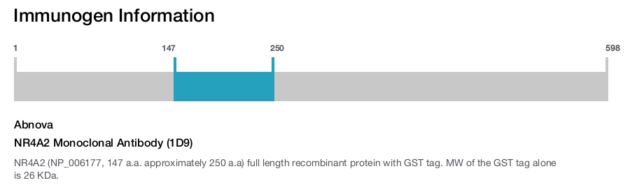 NR4A2 Monoclonal Antibody (1D9)