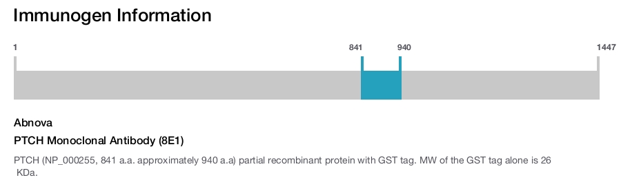PTCH Monoclonal Antibody (8E1)