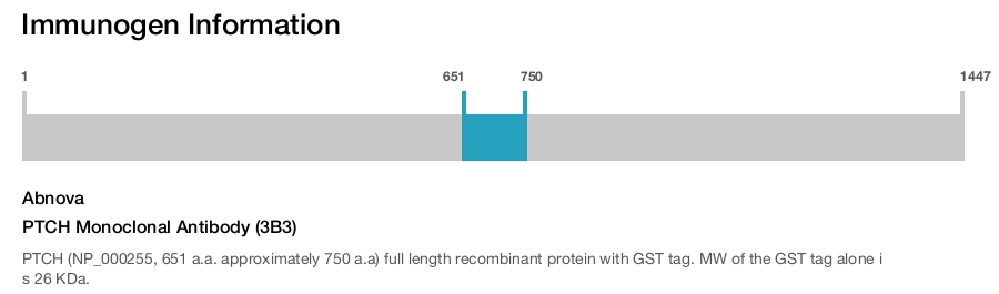 PTCH Monoclonal Antibody (3B3)