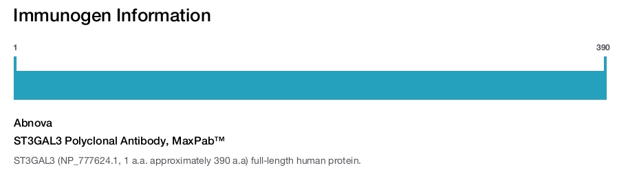 ST3GAL3 Polyclonal Antibody, MaxPab™