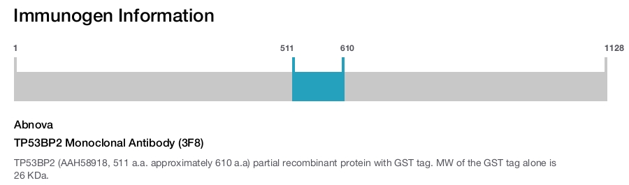 TP53BP2 Monoclonal Antibody (3F8)
