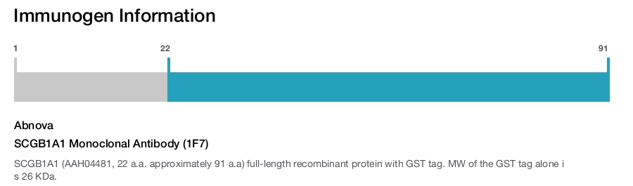 SCGB1A1 Monoclonal Antibody (1F7)