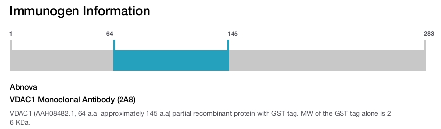 VDAC1 Monoclonal Antibody (2A8)