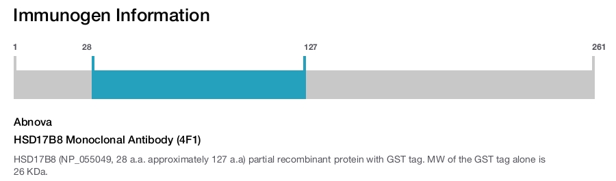 HSD17B8 Monoclonal Antibody (4F1)